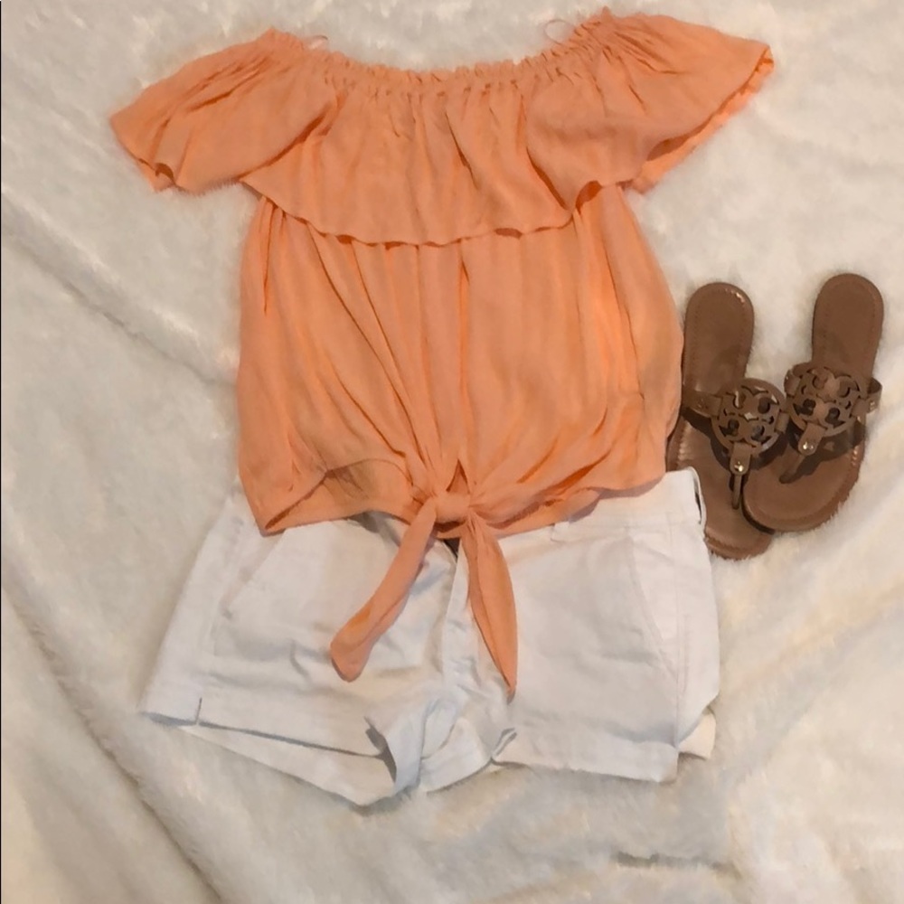 Off the shoulder tank top